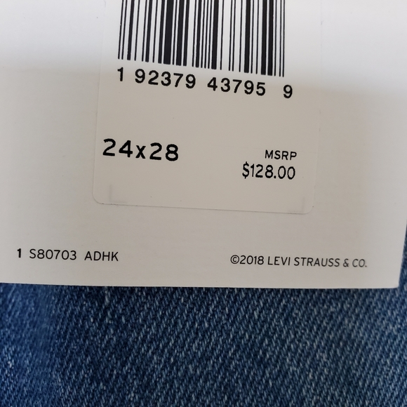 Levi's 501 High Rise Skinny Jeans - Picture 7 of 7
